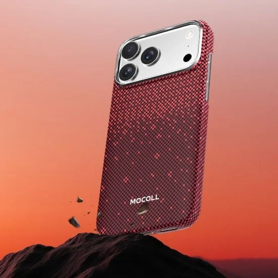 Iphone 17 pro max bulletproof magsafe case by mocol - Red